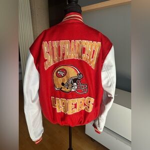 San Francisco 49ers Varsity Jacket